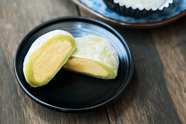 Cách làm bánh ngọt đơn giản: Mochi trà xanh