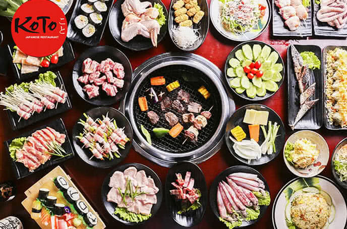 Koto BBQ Sushi Kim Mã như một bức tranh văn hóa ẩm thực đặc sắc