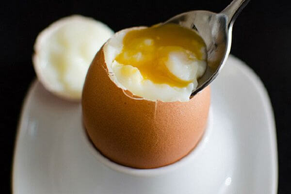 Để có lòng đào trứng thì chỉ cần 4 phút.