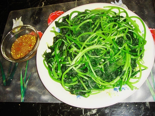 Rau lang luộc - Thực đơn 7 món ăn rau luộc giảm cân, rau củ quả luộc thập cẩm kho quẹt ngon và dễ làm tại nhà