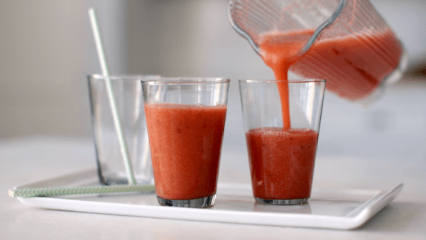5 cách làm sinh tố, nước ép cà chua với cà rốt, mật ong, sữa đặc uống giảm cân, đẹp da tại nhà 2