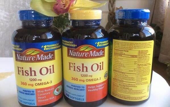 Tác dụng của omega 3 của Mỹ Fish oil