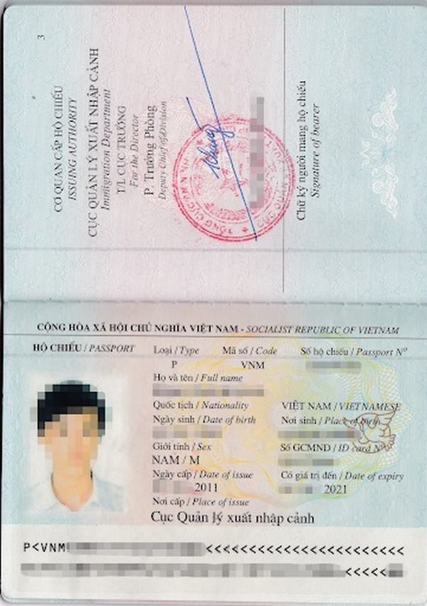 Hộ chiếu (Passport) Việt Nam