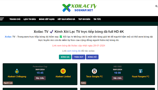 Xoilac TV trực tiếp bóng đá trong lòng fan hâm mộ 