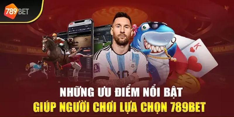 Ưu điểm giúp nhiều người lựa chọn giải trí casino 789Bet