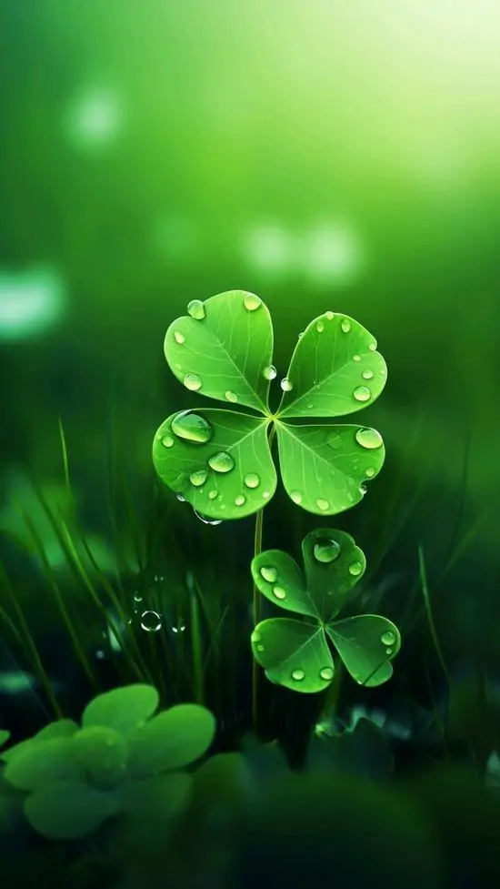 95 Hình Nền Cỏ 4 Lá đẹp may mắn cho người thích sự chữa lành và thu hút điều tích cực 12 Lá may mắn vươn lên từ đồng cỏ xuân với ánh sáng êm gợi hình ảnh chiêu tài đón lộc và một khởi đầu trong trẻo đầy hy vọng