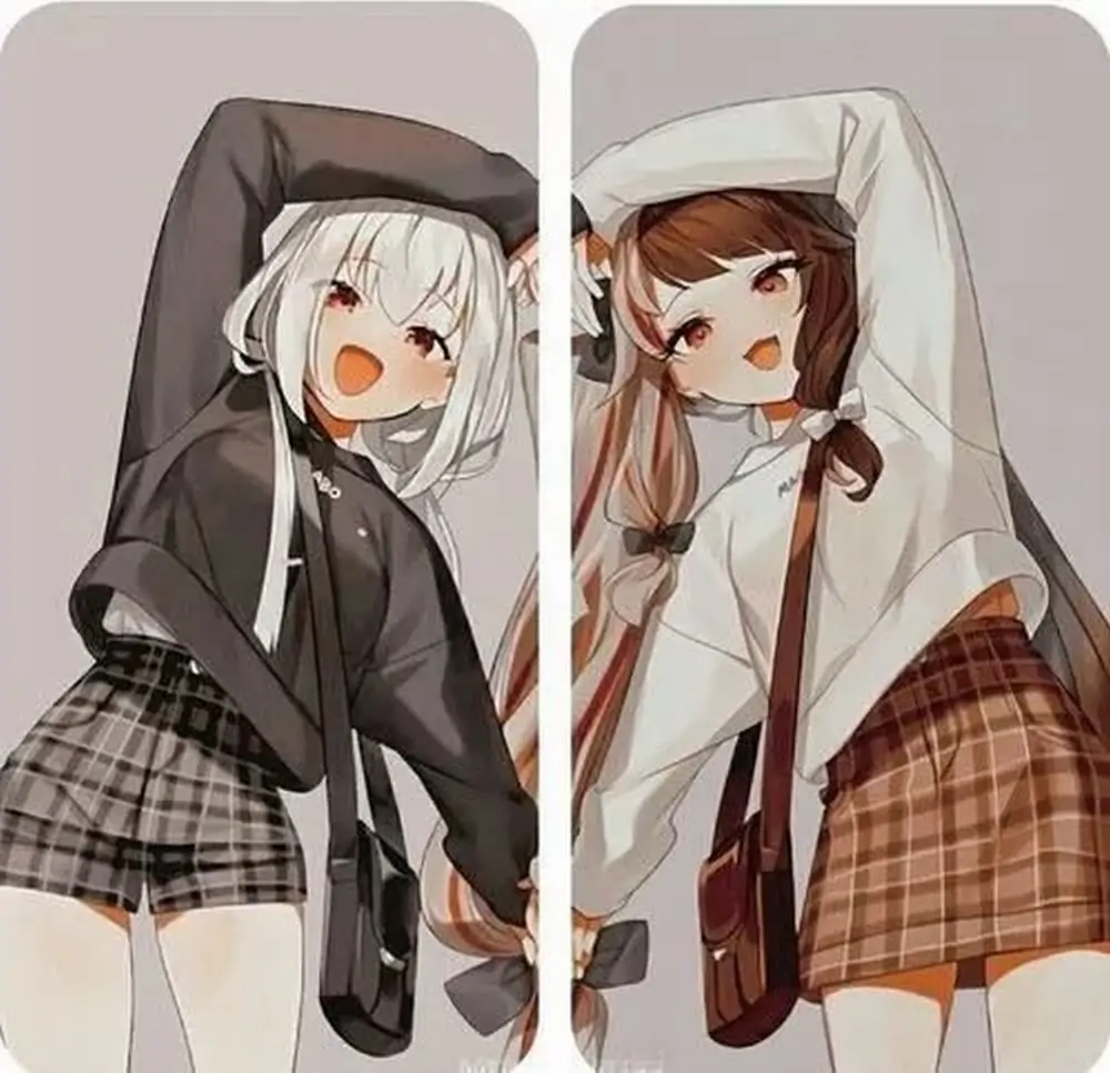 95 Ảnh Avatar Cho Bạn Thân 2 Người vừa cute vừa hài hước thể hiện sự đồng điệu