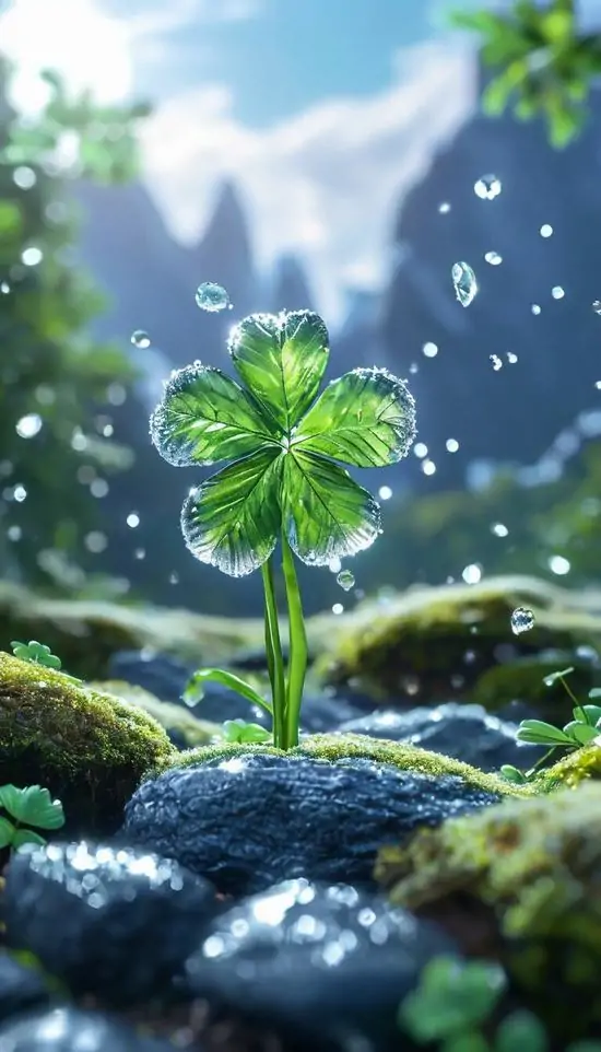 95 Hình Nền Cỏ 4 Lá đẹp may mắn cho người thích sự chữa lành và thu hút điều tích cực 67 hinh nen co 4 la may man 12