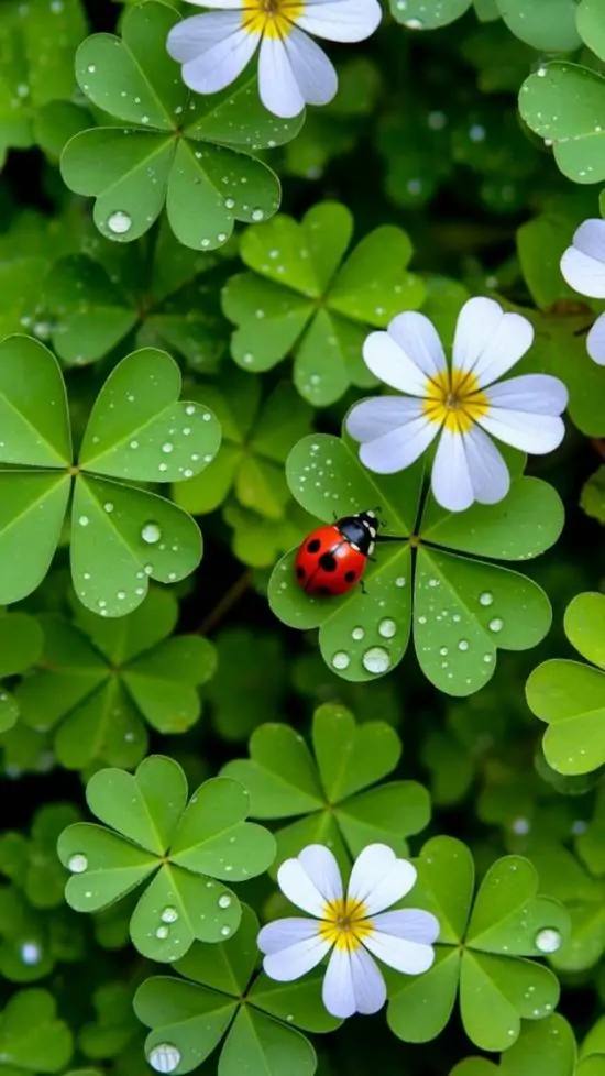 95 Hình Nền Cỏ 4 Lá đẹp may mắn cho người thích sự chữa lành và thu hút điều tích cực 86 hinh nen co 4 la may man 31