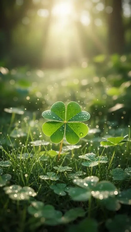 95 Hình Nền Cỏ 4 Lá đẹp may mắn cho người thích sự chữa lành và thu hút điều tích cực 93 hinh nen co 4 la may man 39