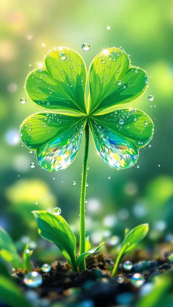 95 Hình Nền Cỏ 4 Lá đẹp may mắn cho người thích sự chữa lành và thu hút điều tích cực 64 hinh nen co 4 la may man 9